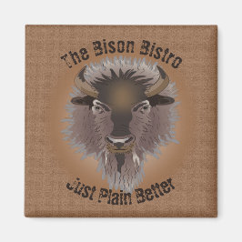 Imán Rustic Western Plains Bison