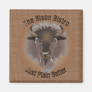 Imán Rustic Western Plains Bison