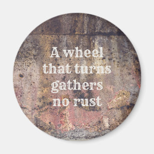 Imán Rusty metalizado