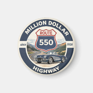 Imán Ruta 550 de la carretera Million Dollar regalo de