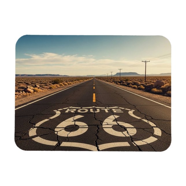 Imán Ruta 66 (Horizontal)
