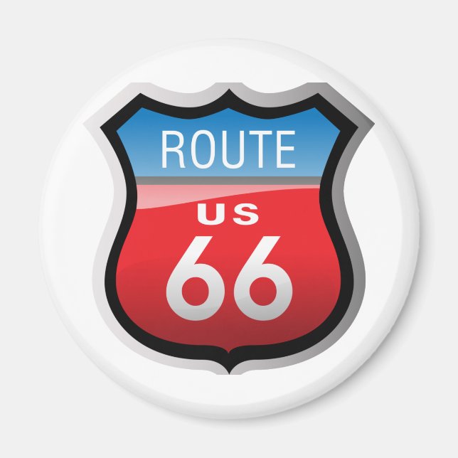 Imán Ruta 66 (Frente)