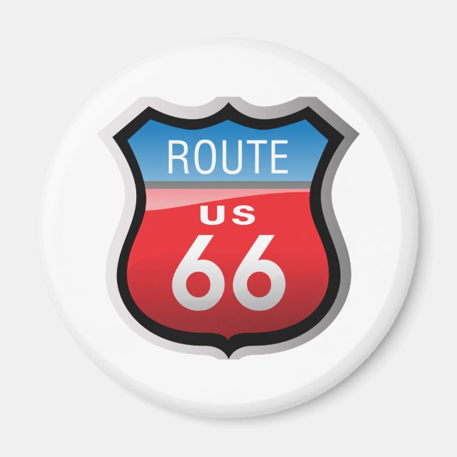 Imán Ruta 66 (Frente)