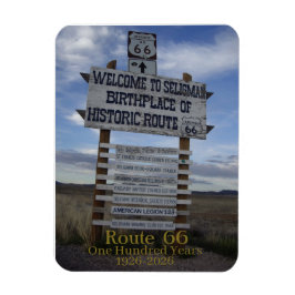 Imán Ruta 66 - 100 - Cien años 1026 -2026