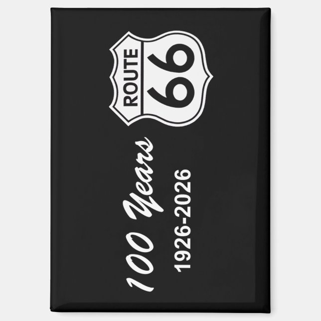 Imán Ruta 66 Centenario Histórico (Anverso)