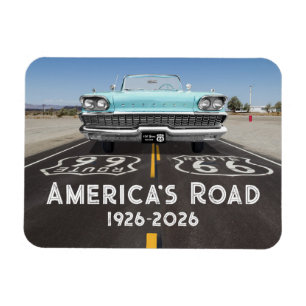 Imán Ruta 66 Centenario Histórico