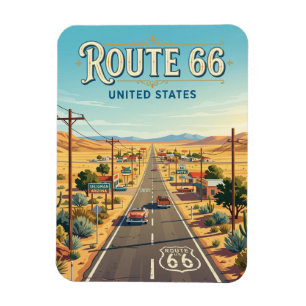 Imán Ruta 66 cerca de Seligman Arizona