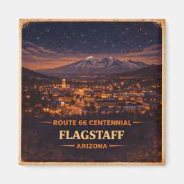 Imán Ruta 66 Flagstaff Arizona Noche del Cielo Patrimon