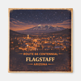 Imán Ruta 66 Flagstaff Arizona Noche del Cielo Patrimon