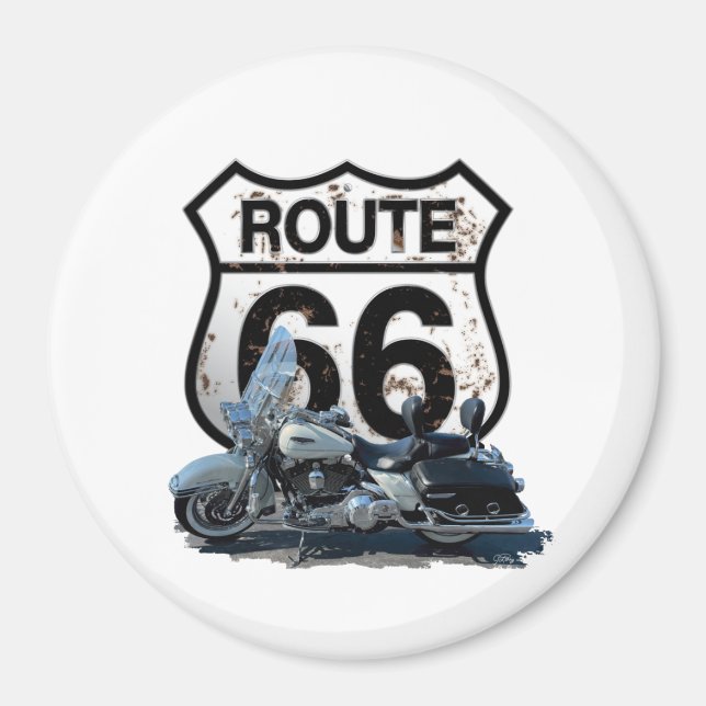 Imán Ruta 66 magnent (Frente)