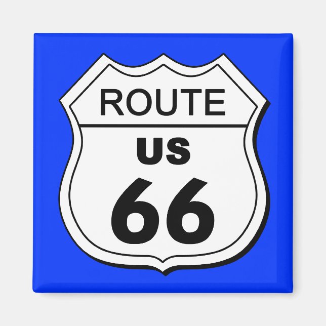 Imán Ruta 66 Magnet (Frente)