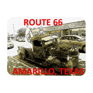 Imán Ruta 66 Magnet