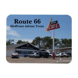 Imán Ruta 66 MidPoint principal de St. Adrian Texas