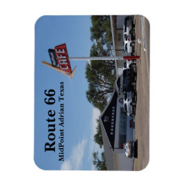 Imán Ruta 66 MidPoint principal de St. Adrian Texas