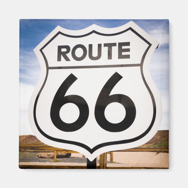 Imán Ruta 66, señalización vial, Arizona (Frente)