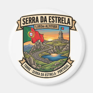 Imán Ruta Alpina de Serra da Estrela Portugal