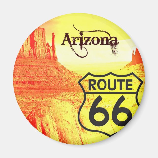 Imán Ruta de Arizona 66 (Frente)