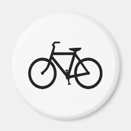 Imán Ruta de Bicicleta Negra