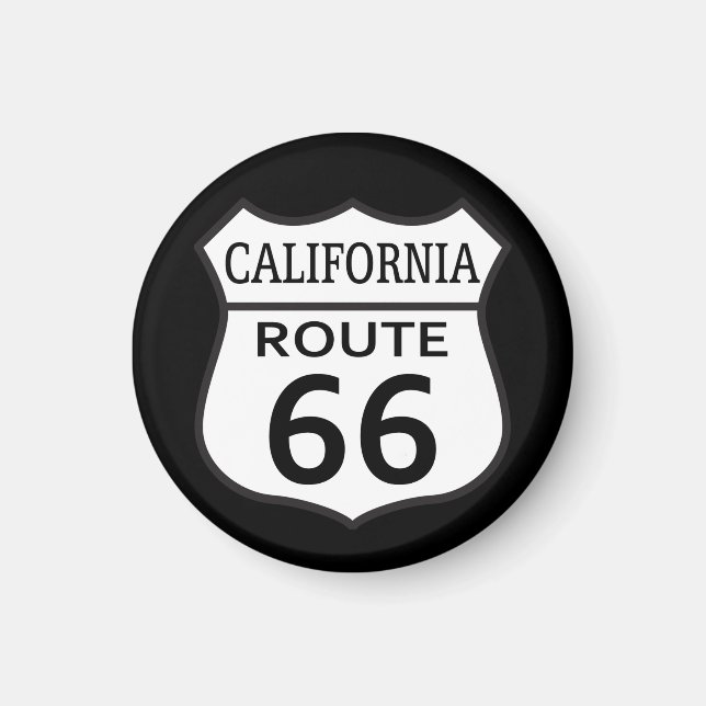 Imán Ruta de California 66 (Frente)