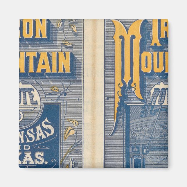 Imán Ruta de las Montañas de Hierro (Frente)