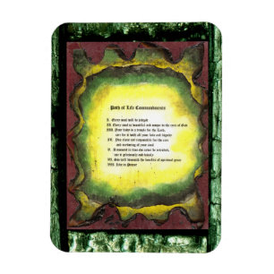 Imán Ruta de los mandamientos de vida