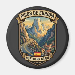 Imán Ruta de Montaña Picos de Europa España