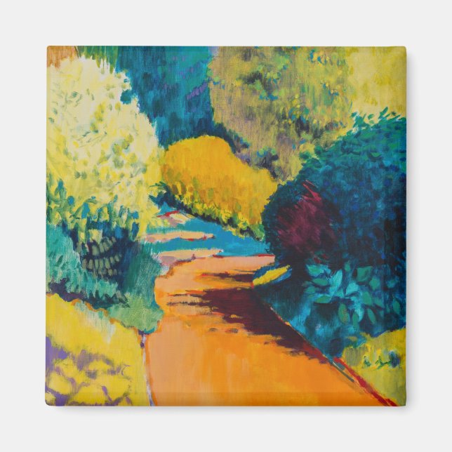 Imán Ruta de naranja (Frente)