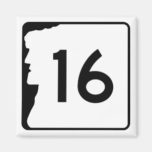 Imán Ruta de Nuevo Hampshire 16