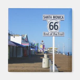 Imán Ruta de Santa Mónica 66 Magnet!