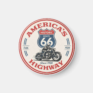 Imán Ruta EE. UU. 66 La Carretera Madre carretera histó