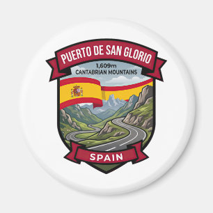 Imán Ruta escénica de Puerto de San Glorio Cantabria