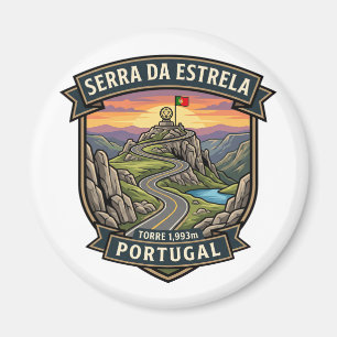 Imán Ruta escénica de Serra da Estrela Portugal