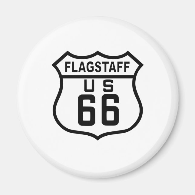 Imán Ruta Flagstaff 66 (Frente)
