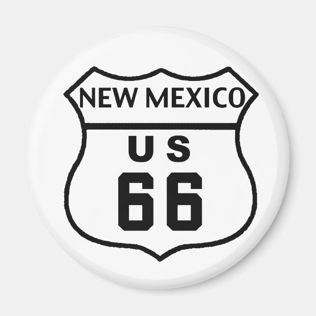 Imán Ruta NM 66 (Frente)
