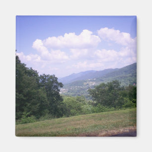 Imán Ruta verde azul de Ridge escarpada