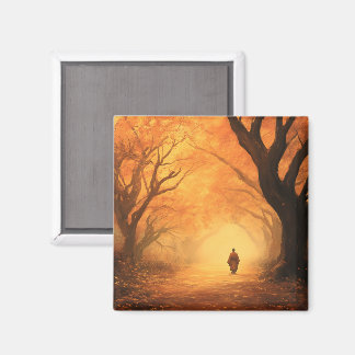 Imán Ruta Zen Otoño Dorada
