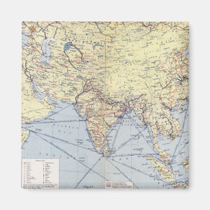 Imán Rutas comerciales   Asia meridional