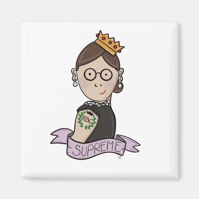 Imán Ruth Bader Ginsburg, conocido RBG (Frente)