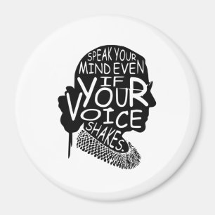 Imán Ruth Bader Speak Your Mind Even If Your Voice Shak