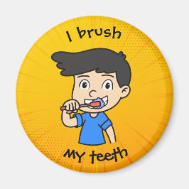 Imán Rutina diaria para niños - Niño