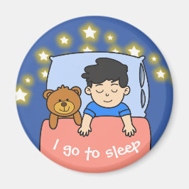 Imán Rutina diaria para niños - Niño