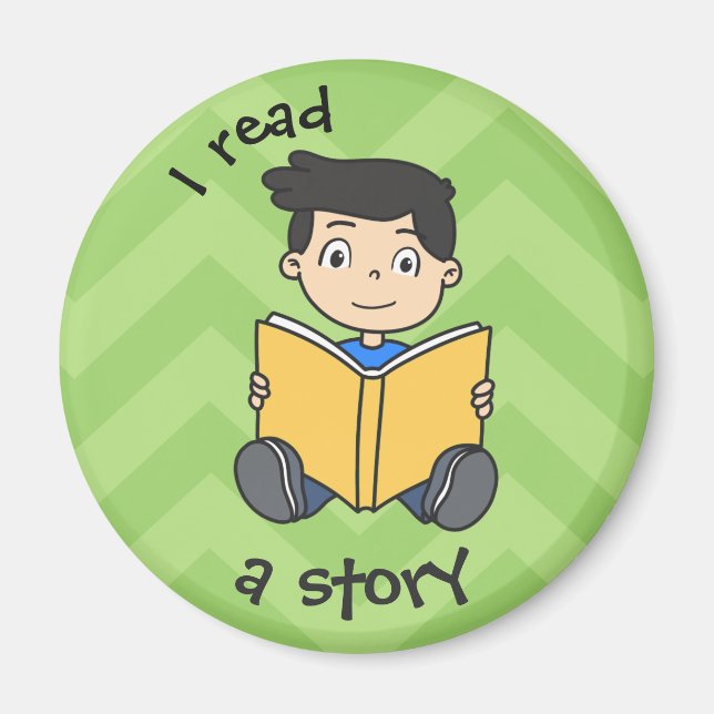 Imán Rutina diaria para niños - Niño (Frente)