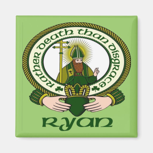 Imán Ryan Clan Motto Magnet (Frente)