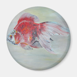 Imán Ryukin Goldfish Pintura acrílica
