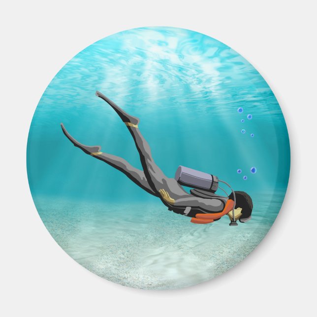 Imán S.C.U.B.A. Diver (Frente)