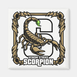Imán S is for Scorpion – GTA Style ABC Learning Magnet