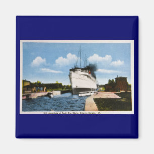 Imán S.S. Assiniboia en Sault Ste. Marie, Ontario, CA