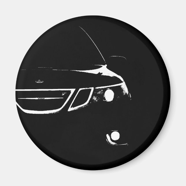 Imán Saab 9-3 Aero Magnet (Frente)