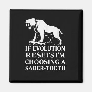 Imán Saber Diente Tigre Evolución Reiniciar Animal Vint