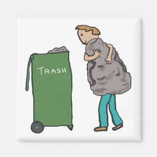 Imán Sacar La Basura